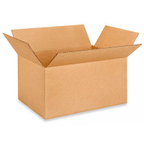 16"L x 10"W x 8"H Flat Cardboard Boxes